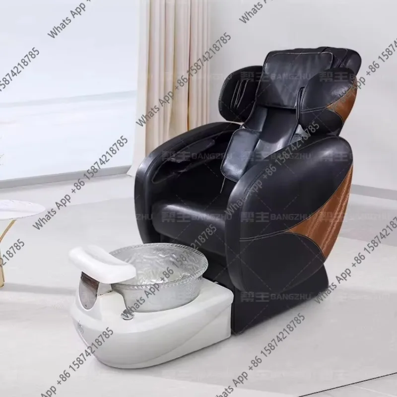S64 Electric Massage Sofa Bath Foot Therapy Nail Salon Special Manicure Washing Sofa Chair Foot Care Foot Pool