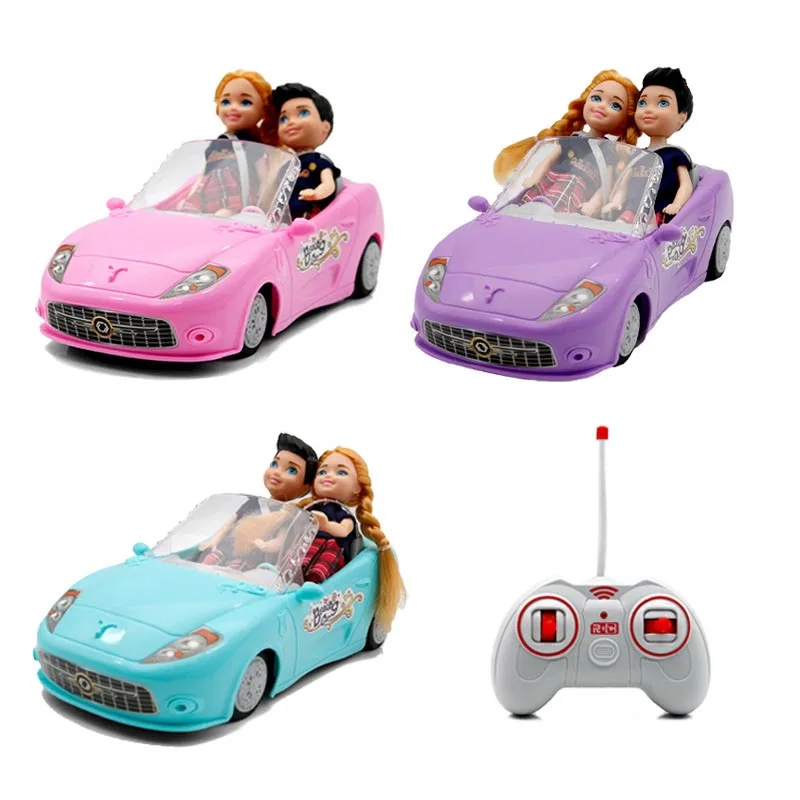 Children Remote Control Car Convertible Sports Car Pink Party Boys Girls Children Household Toys Car
