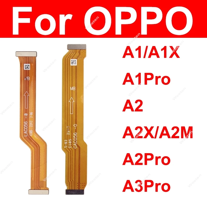 

Гибкий кабель материнской платы для OPPO A1 A2 A3 Pro A1X A2X A2M 5G Гибкий гибкий кабель для материнской платы, детали разъема