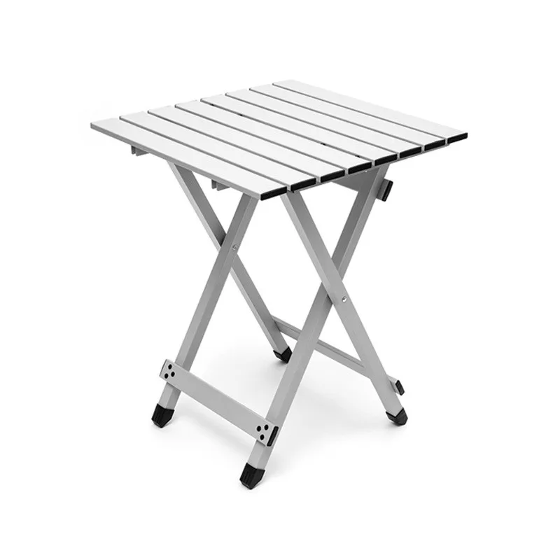 Outdoor Camping Aluminium Folding Table Travel Portable Lightweight Table Family Park Picnic Square Table