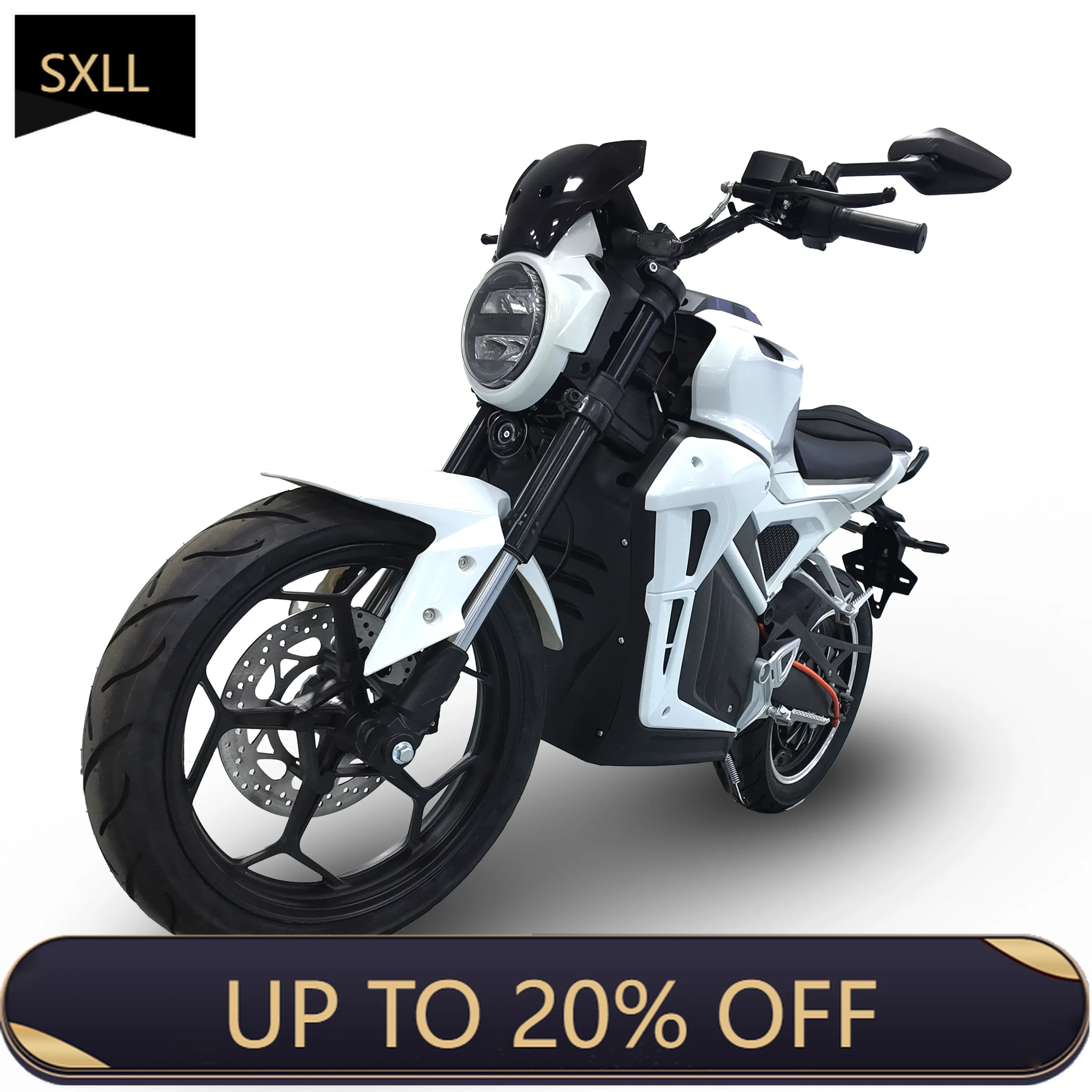 

Электромотоцикл SXLL 17 дюймов, 3000 Вт, 72 В, высокоскоростной электроскутер, горный багги, хит продаж