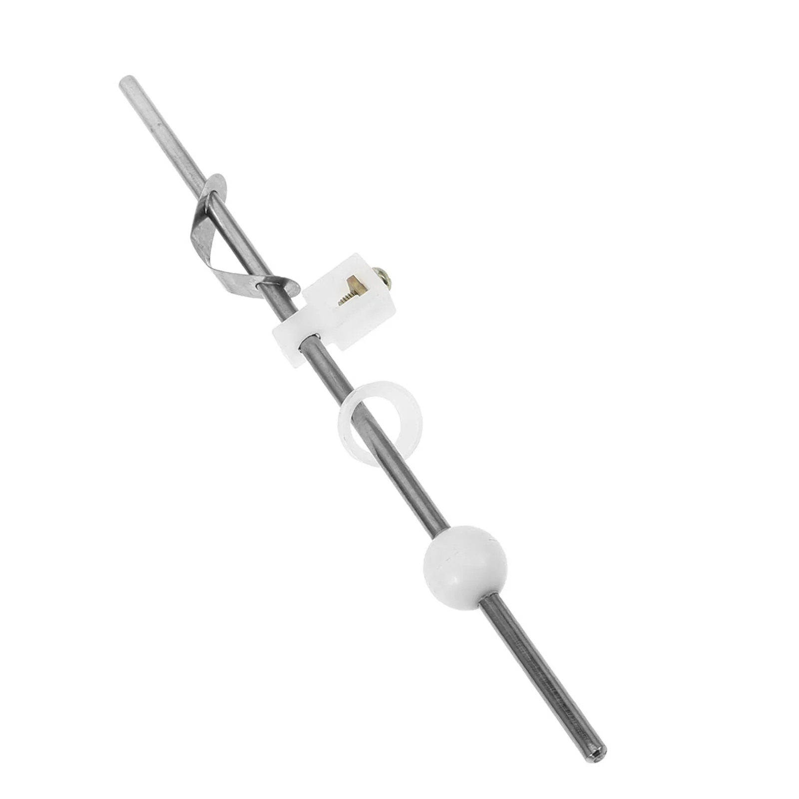 Bathroom Sink Drain Pull Rod Assembly Extended Stainless Steel Pop Up Pivot Ball Rod for Deep Sinks Leakproof