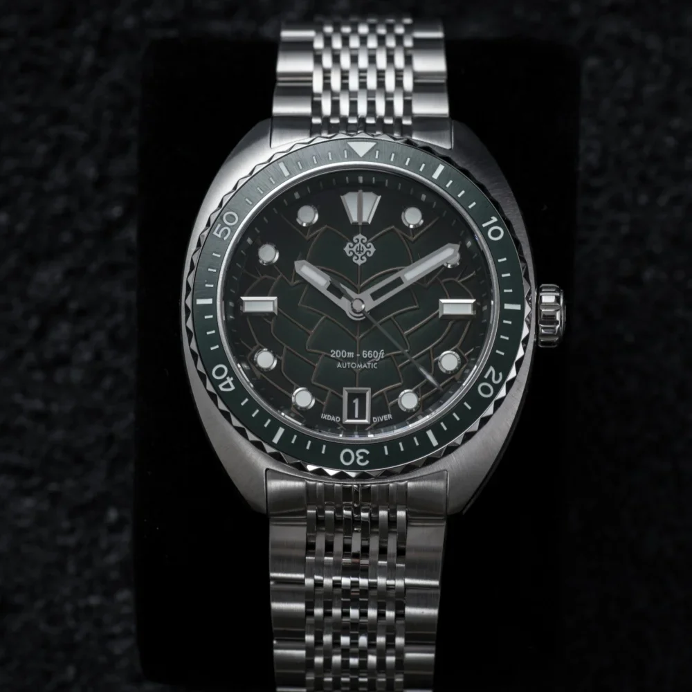 Ixdao Ipose 2025 Nieuwe NH35 Mode Heren Automatisch Mechanisch Horloge Saffier Roestvrij Staal Sport Duiken 20 Bar Bwg-9 Reloj Hombr