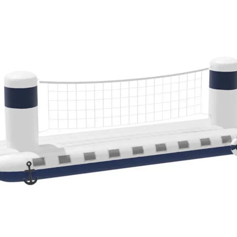 

Best Seller Firstcross-border Inflatable Water Castle Volleyball Rack Set Adult Beach Water Playing Basketball Stand
