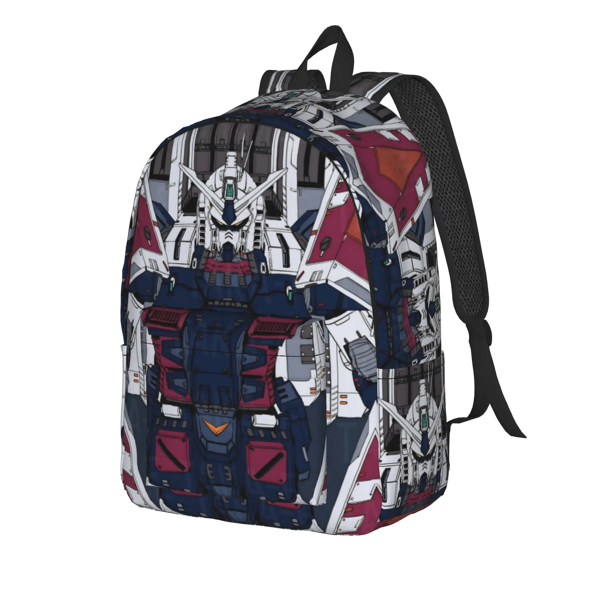 mobile suit gundams Backpack for Men Women Teenage High School Business Daypack  Laptop Computer Shoulder Bag Lightweight