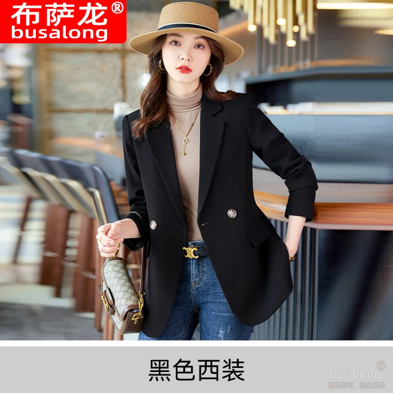 새로운 스타일리시 패션 정장 캐주얼 여성용 긴팔 프로페셔널 블레이저 포멀 재킷 워크웨어8830
