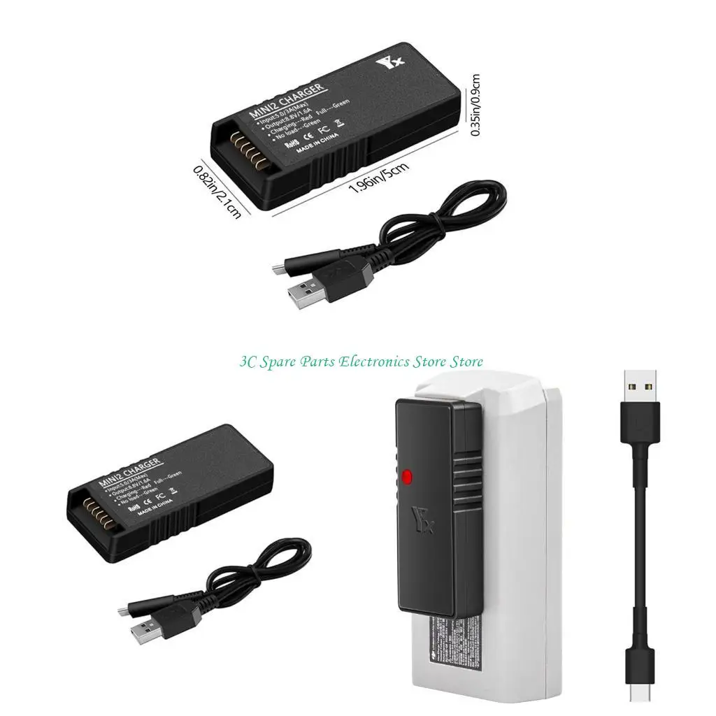 SZ Mini Carregador Hub Carregamento para Mini Acessórios QC3.0 5V 3A