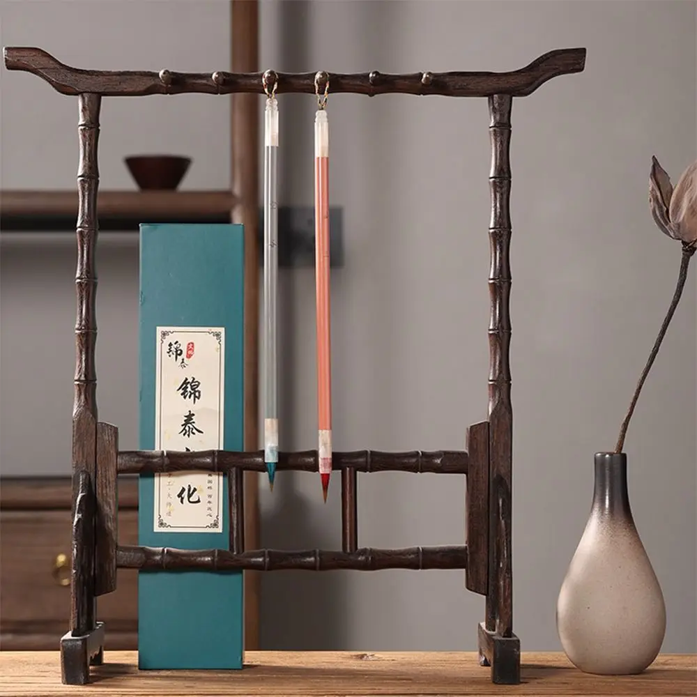 

Oil Watercolor Chinese Calligraphy Brush Wolf Hair Wood Scriptures Writing Brush Oil Painting Art Paint Brush Watercolor