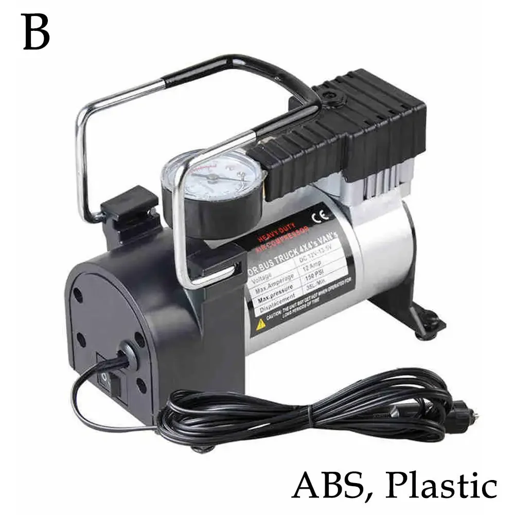 12V 220V hava kompresörü taşınabilir araba şişirme pompası çift silindirli güç şişirme araba motosiklet lastiği pompası araba aksesuarları