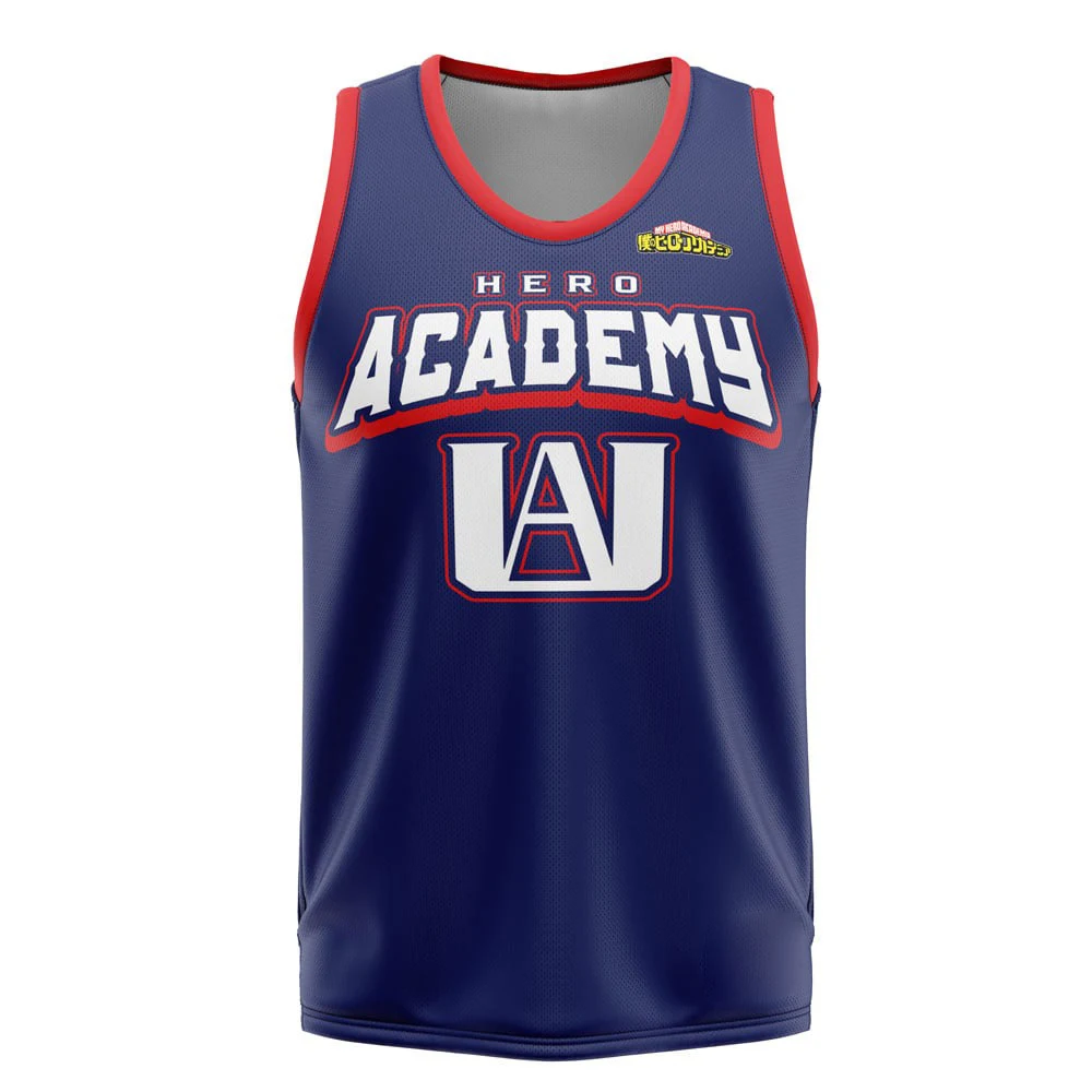

Bandai School Class 1-A Uniform Basketball Jersey My Hero Academia Anime Adult Kids Vest Summer Quick-dry Comfy Lightweight