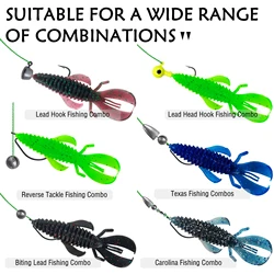 FREE FISHER Señuelos blandos Bobby Craw Fatty para cangrejos