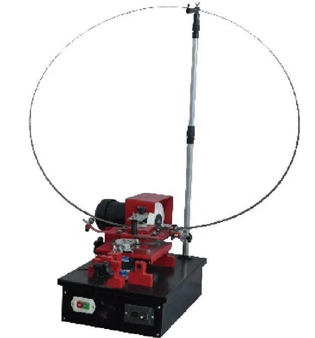 CE Certified Blade Grinder Machine, Professional Sharpener for 6-75mm Width Wood Blades Using Diamond Grinding Wheel