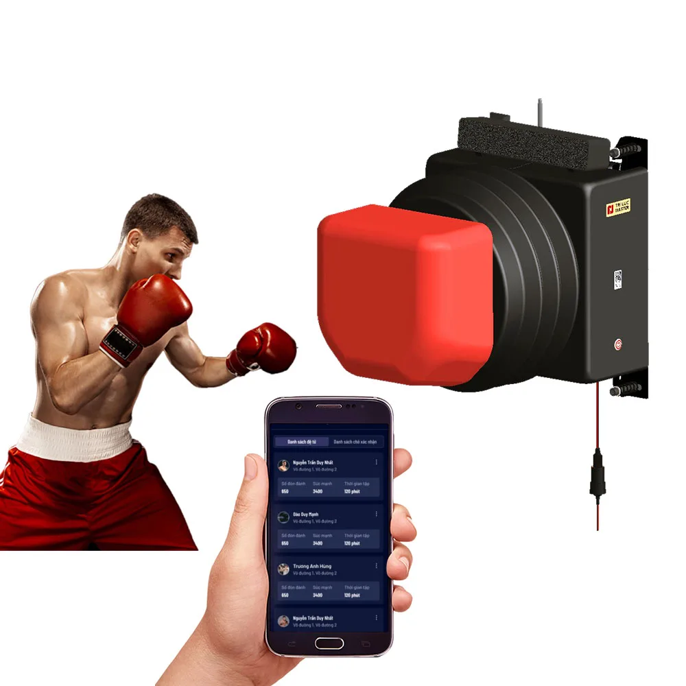 

Smart Wall-Mounted Boxing Training Machine with AI Trainer & Punch Force Measurement for Home & Gym Training