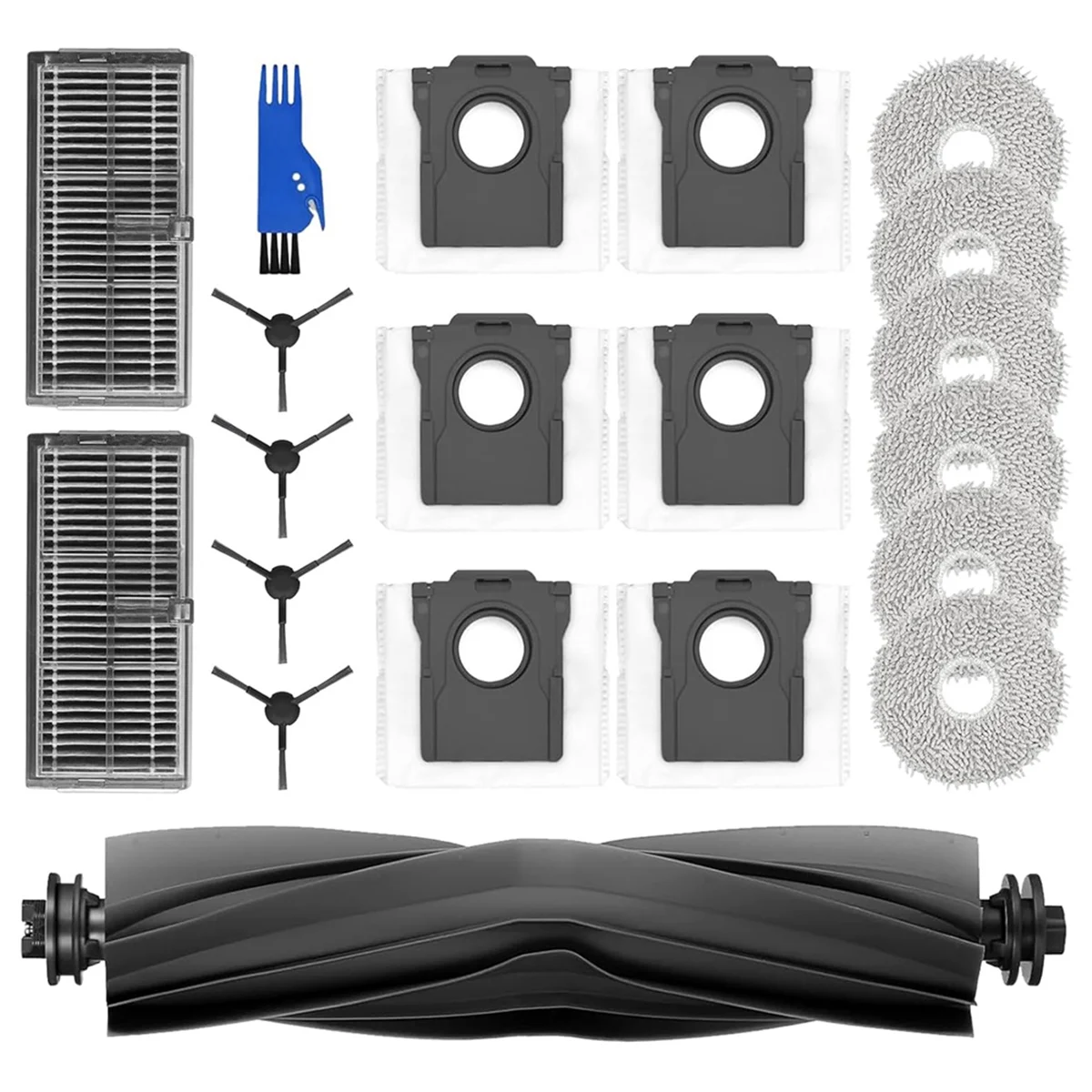 

A47T For Dreame L10s Pro Ultra/ L10 Ultra Robot Vacuum Cleaner Main Side Brush Hepa Filter Mop Cloth Dust Bags Spare Parts