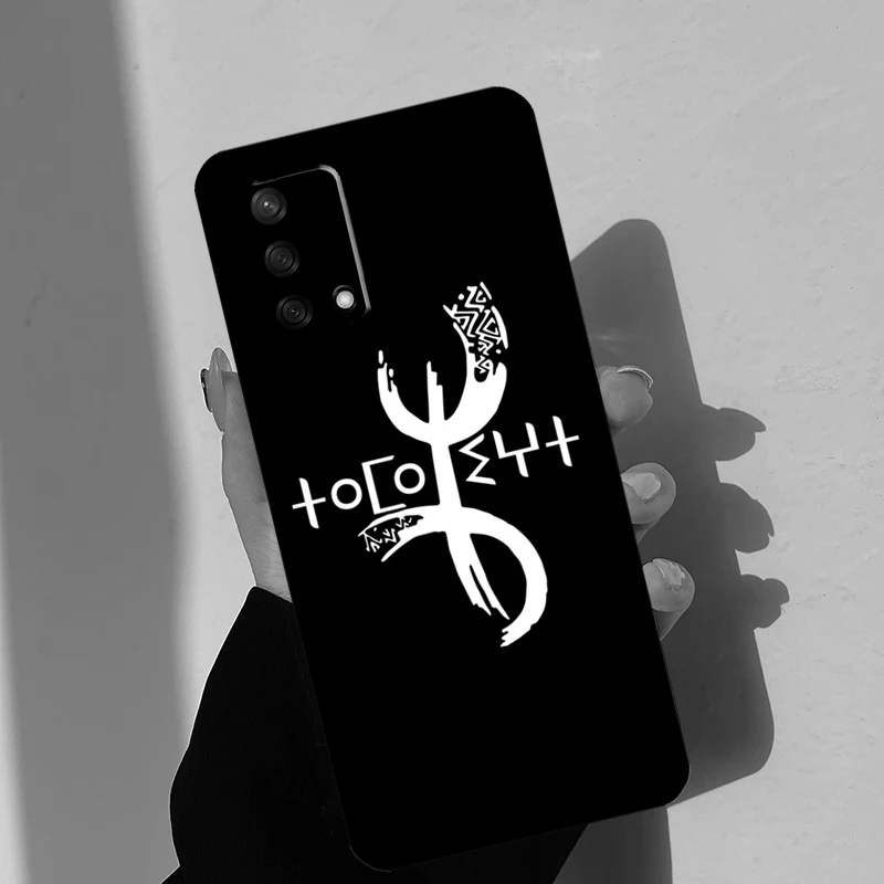 Amazigh-베르베르 플래그 케이스, OPPO A91 A93 A96 A76 A16 A15 A17 A5 A9 A53 A52 A72 A77 A54 A74 A94 A54S A53S 용