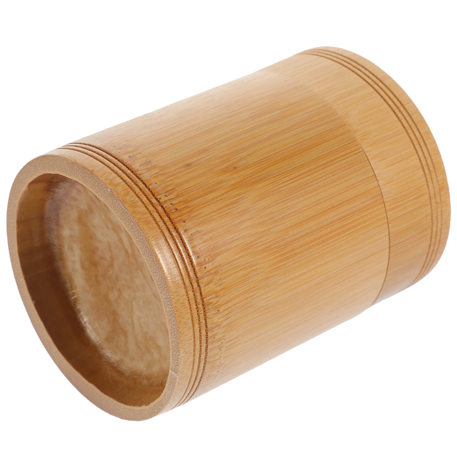 

Bamboo Tea Canister Portable S Size Loose Leaf Storage Jar Airtight Seal for Coffee Beans Sugar Soybeans Travel Freshness