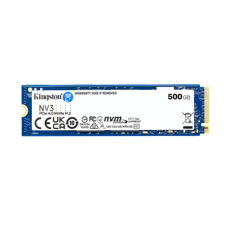 Kingston-Disque dur interne SSD NVMe PCIe, M.2 2280, 500 Go, 1 To, 2 To, 4 To, NV2, KC3000, pour PC portable, ordinateur de bureau