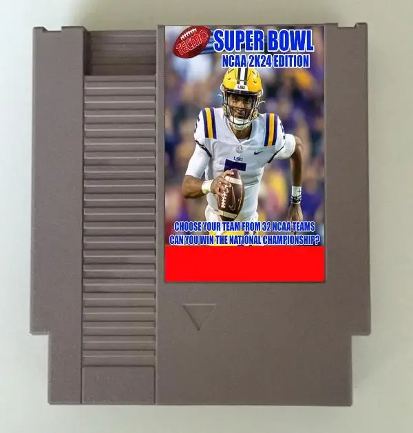 TSB NCAA 2K24 Edition Game Cartridge for FC/NES Console