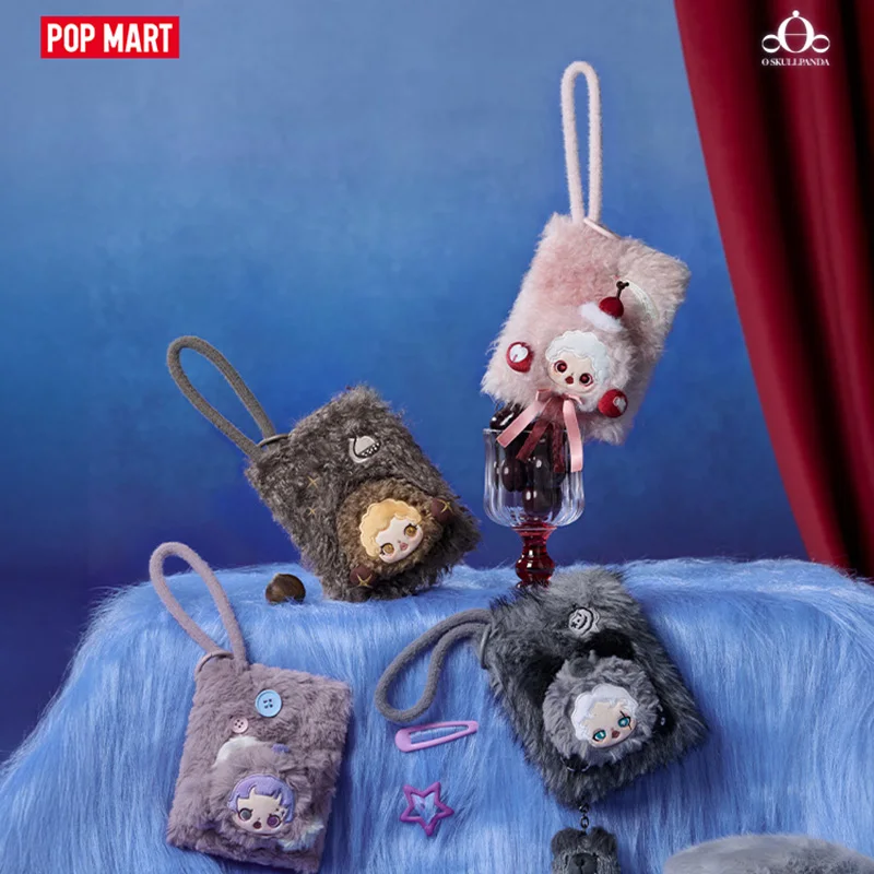 

100% подлинная POP MART SKULLPANDA без рукавов, театральная слепая коробка, мини-сумка, загадочные игрушки, аниме, экшн-фигурки, куклы, подарок-сюрприз