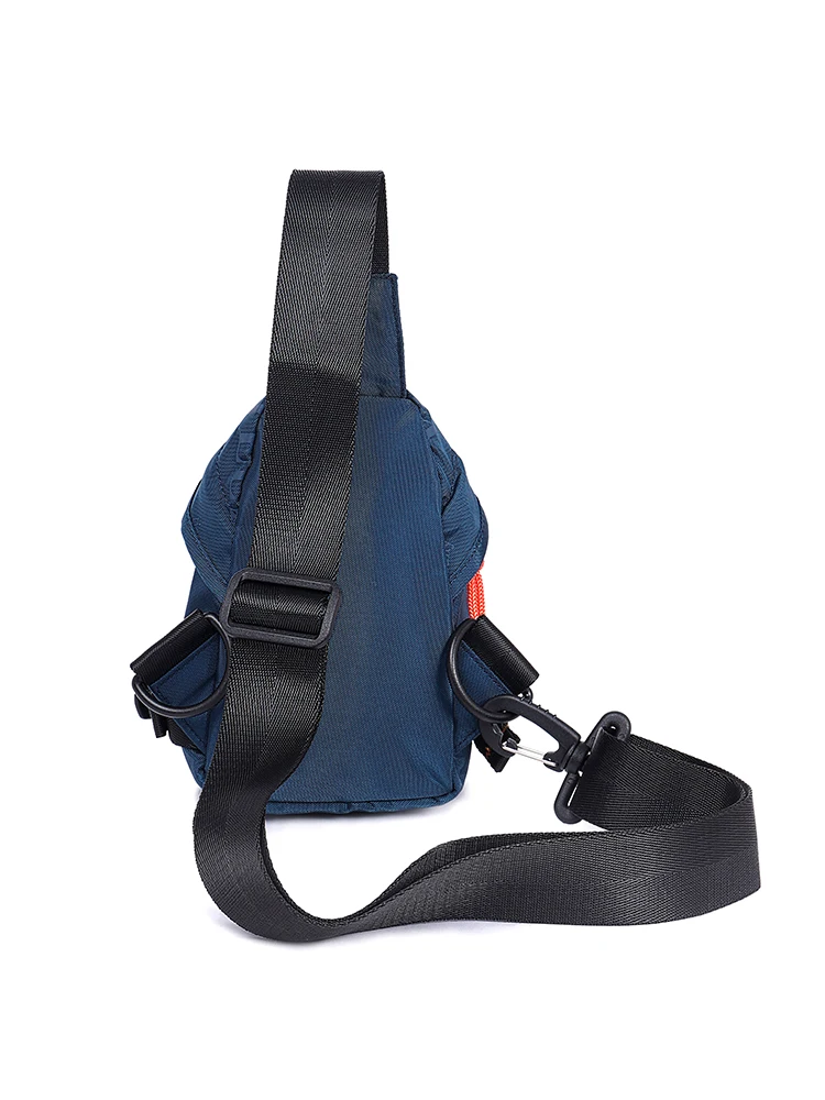 Volunteer Chest Bags for Men 2023 New Solid Fashion Commuter Business Nylon Casual Mobile Phone Travel Crossbody Bags1518-42A