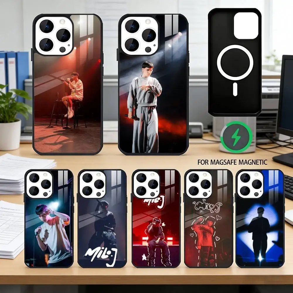 

M-Milo J 111 Rapper Singer Phone Case For iPhone17,16,15,14,13,12,11 Plus,Pro Magnetic For Magsafe Wireless Charging