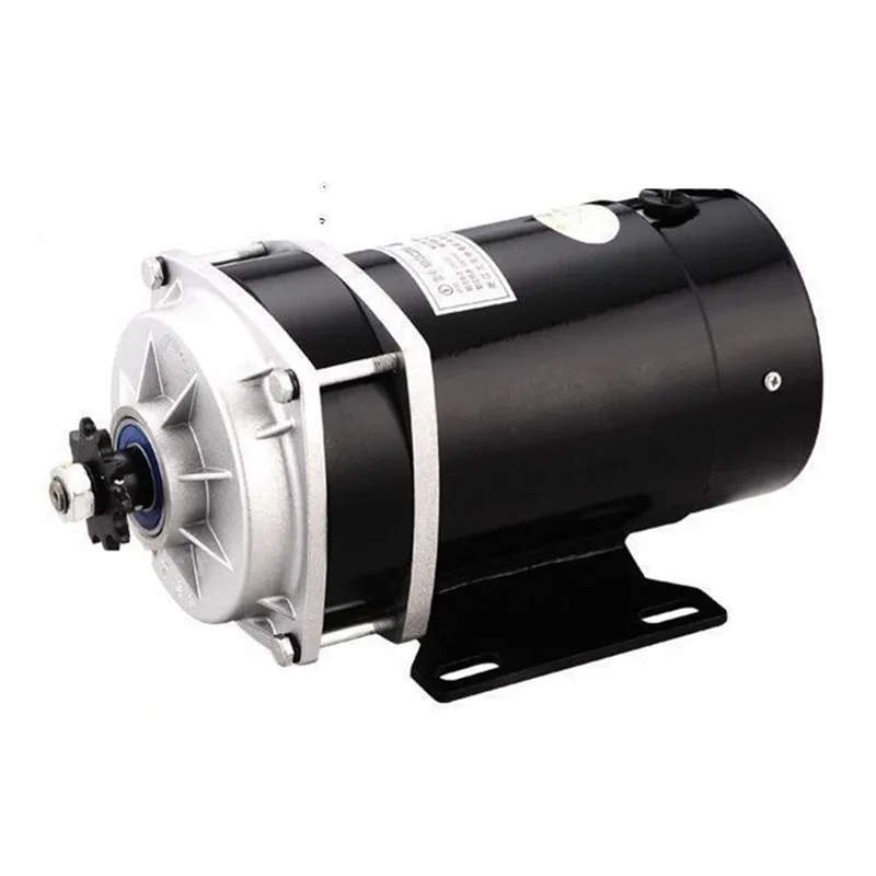 650w 24V / 36V / 48V gear motor, motore della spazzola del motore elettrico triciclo, DC gear motore spazzolato, bicicletta a motore Elettrico,