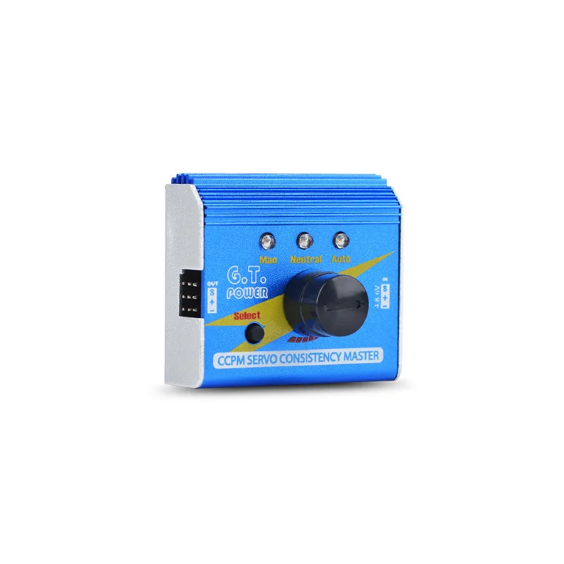 Genuine GT POWER Multifunctional Servo Tester, ESC Tester Manual Throttle All Aluminum Alloy Housing