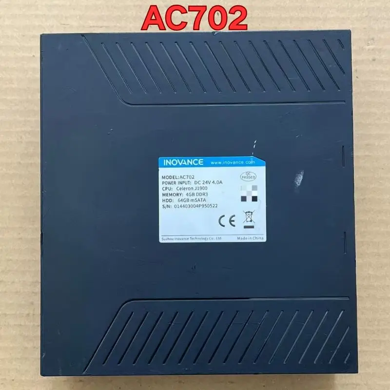 Second-hand AC702 PLC controller function test is normal