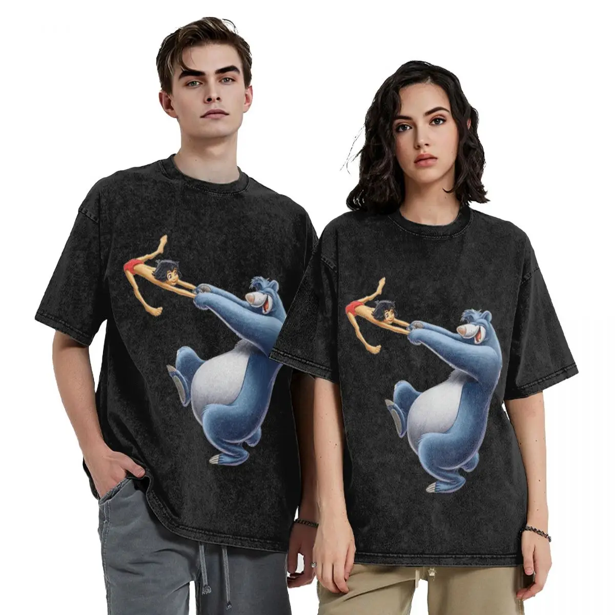 

baloo und mowgli das dschungelbuch - das dschungelbuch T-Shirt Clothing anime t shirts vintage t shirts mens t shirts pack