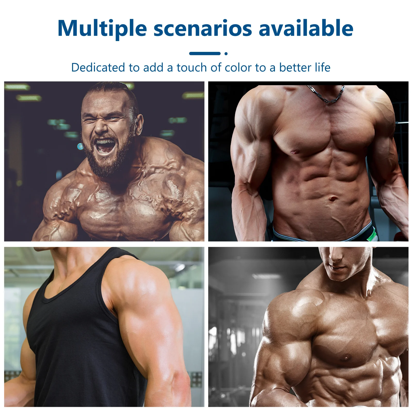 Alat Kebugaran Portabel High Bicep Tension Rod, Pelatih Otot, Alat Terintegrasi DIY, Untuk Penggunaan di Rumah