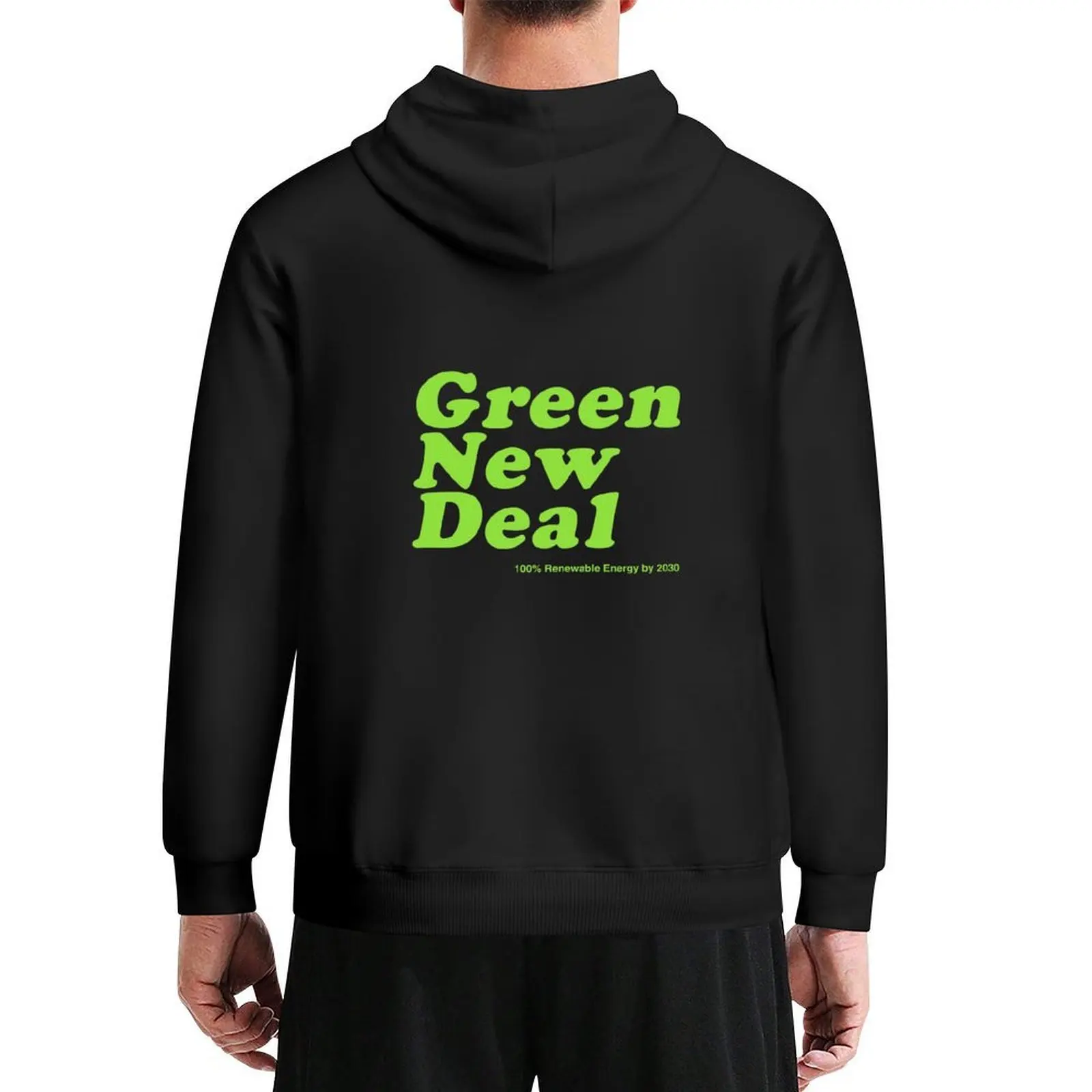 

Green New Deal 2030 Hoodie male clothes men clothes men's sweat-shirt set graphic t shirts men designer hoodies