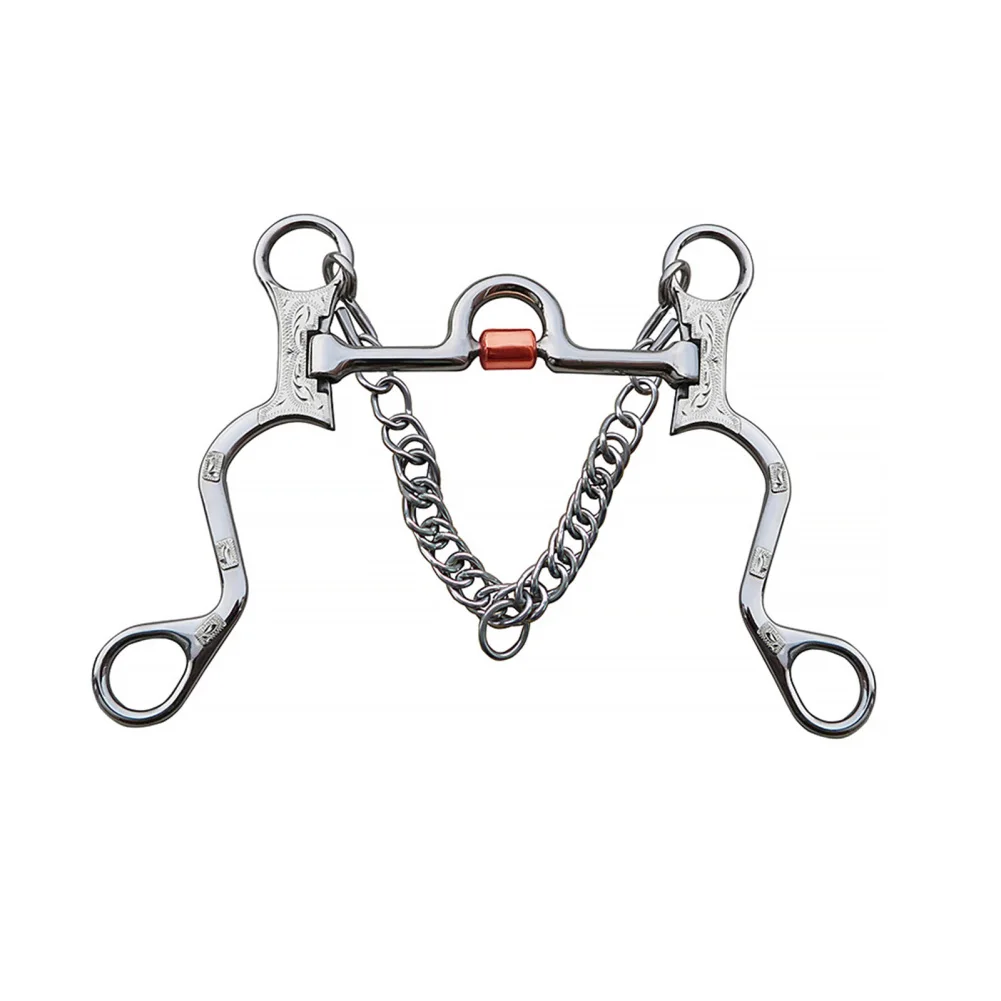 Snaffle Bits para treinamento de cavalos, equipamento equestre, design multi-loop, aplicações de aço inoxidável, cavalo Bridle, BT1151