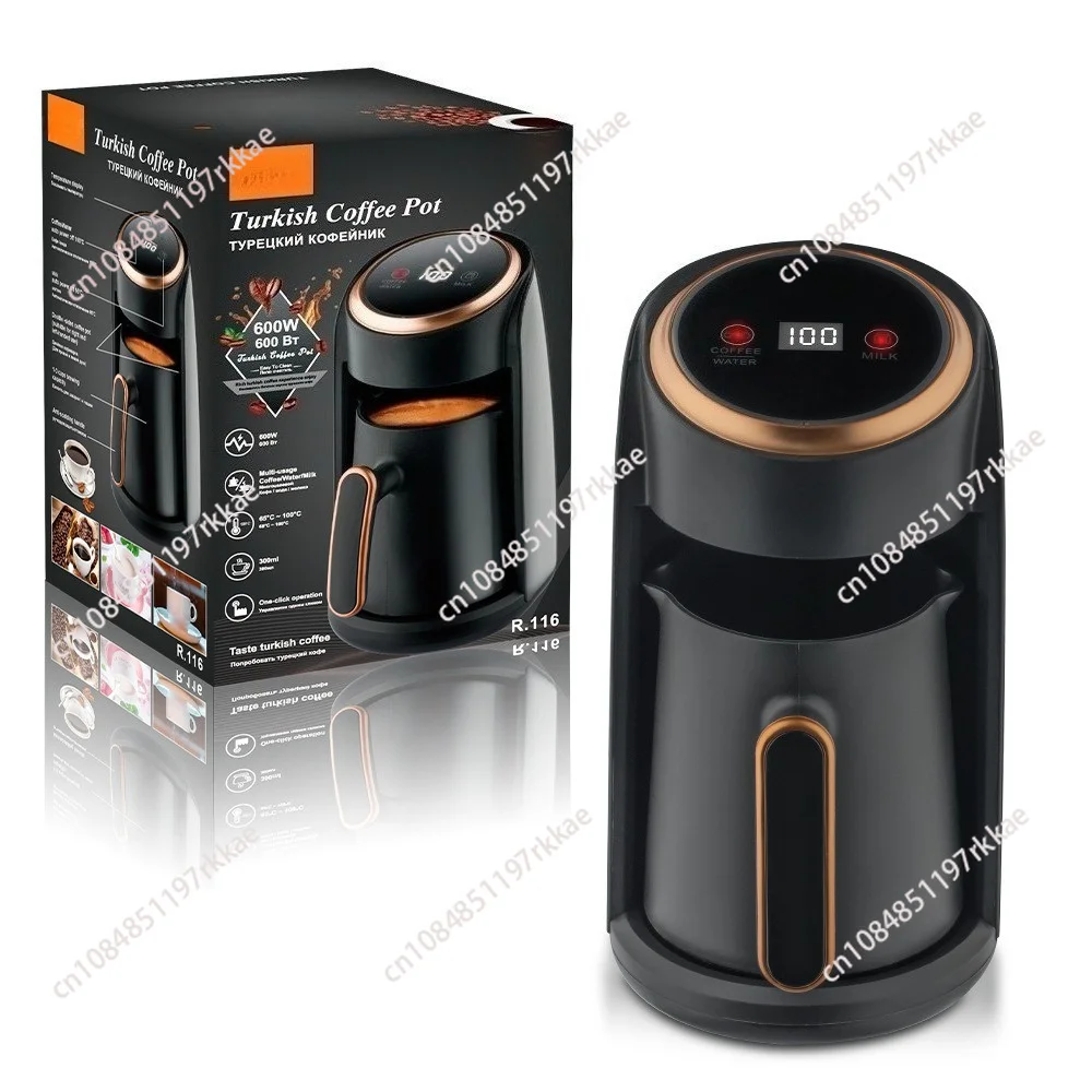 European standard Turkish coffee pot High temperature resistant kettle Brewed coffee Visual tea maker Coffee machine