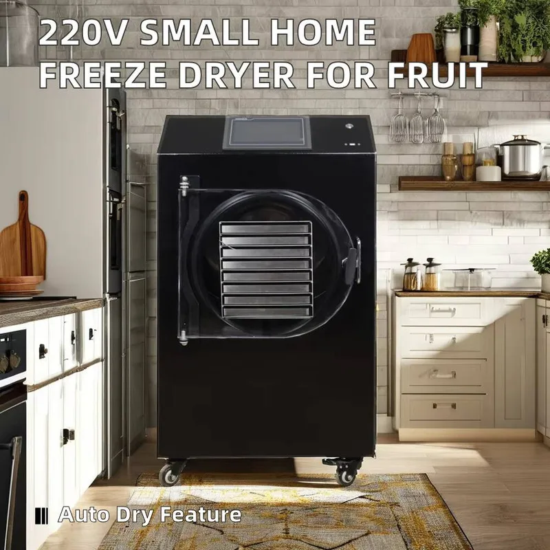 Máquina de secado automática controlada por PLC, liofilizador de frutas y café seco para procesamiento de alimentos