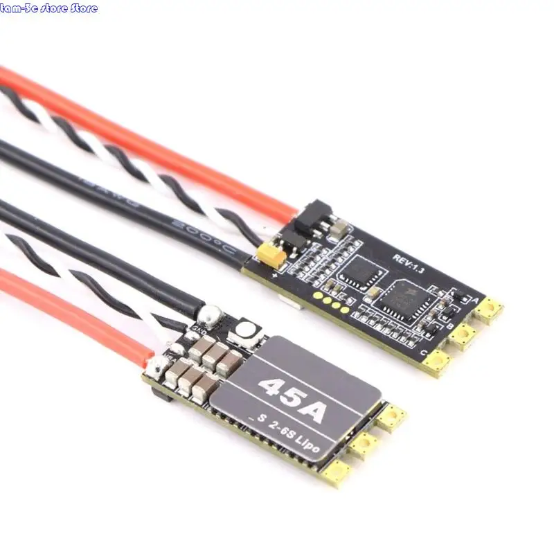 Blheli-S 2-6S 브러시리스 프로그래밍 가능한 LED 조명 D0UA F3 F4 F4 F4 F7 FPV 드론 용 전자 속도 컨트롤러 35A 45A 전자 속도 컨트롤러