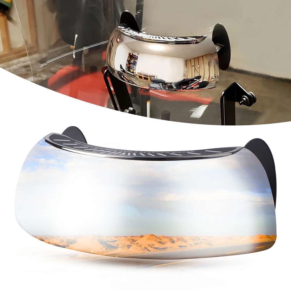 

Motorcycle Windscreen 180 Degree For BMW R1200GS R1250GS R 1200 1250 GS LC ADV Adventure Holographic Wide angle Rear View Mirror