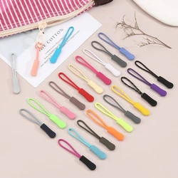 10pcs Zipper Pull Puller End Fit Rope Tag Replacement Clip Broken Buckle Fixer Zip Cord Tab Travel Bag Suitcase Tent
