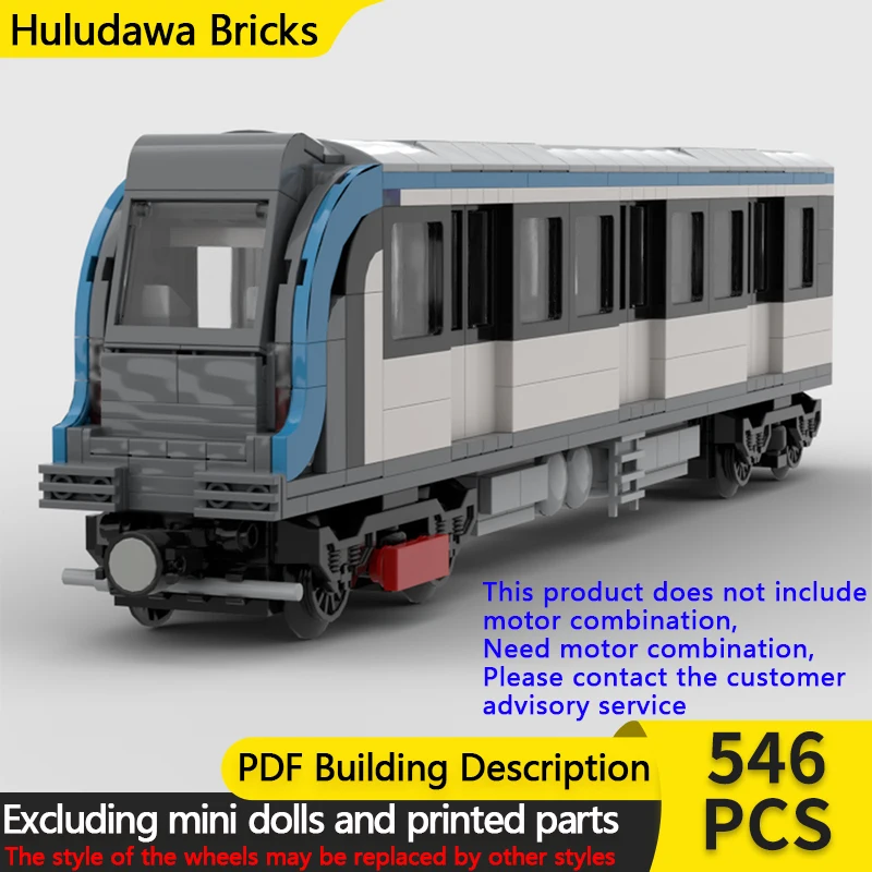 

Модель городской автомобиль MOC, строительные кирпичи, Сидней Метро, задний автомобиль, модульная технология, детские праздничные подарки, сборка игрушек, костюм