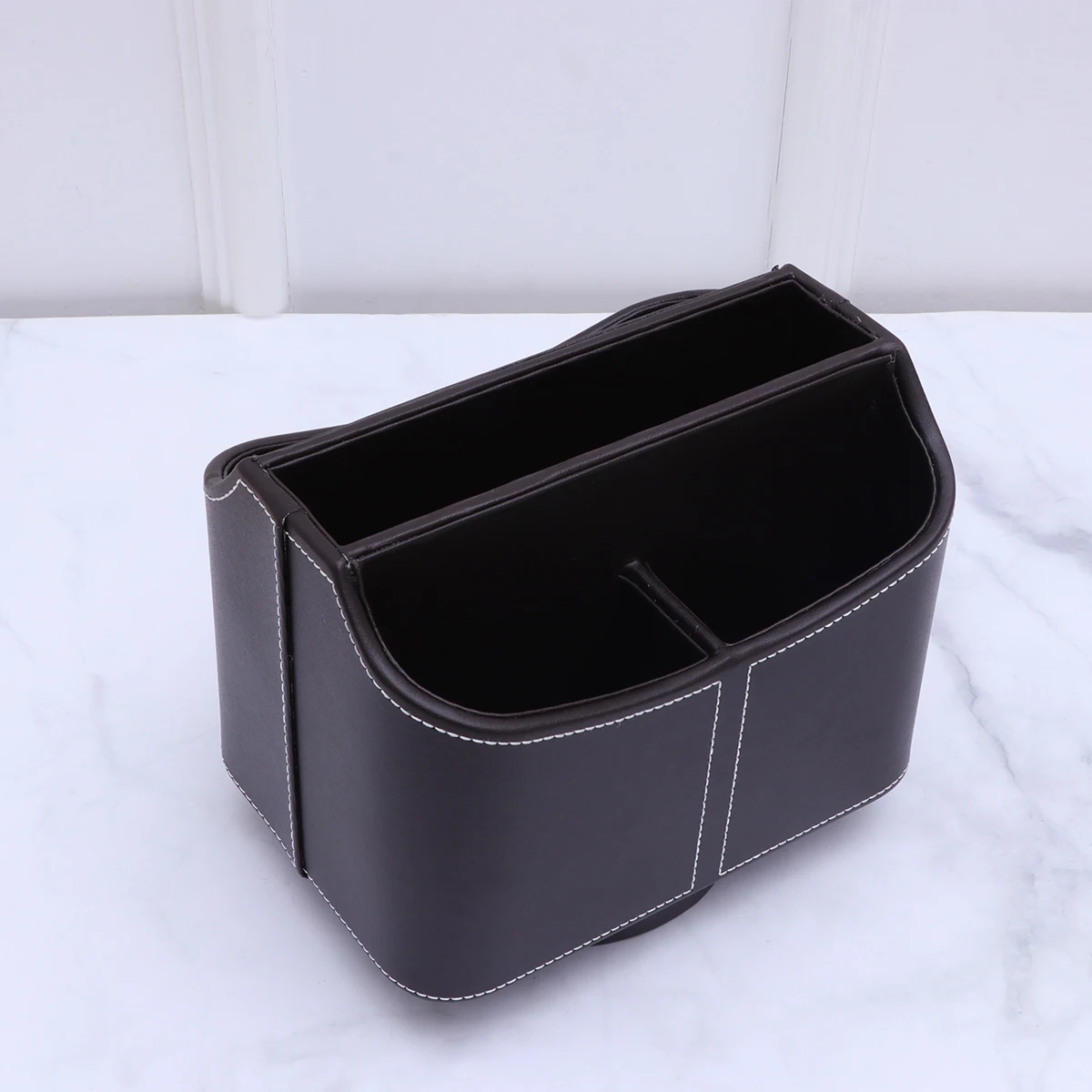 

Remote Control Storage Box Large Capacity 360 Rotating Holder Container Organiser Daily Use Durable Material Scratch