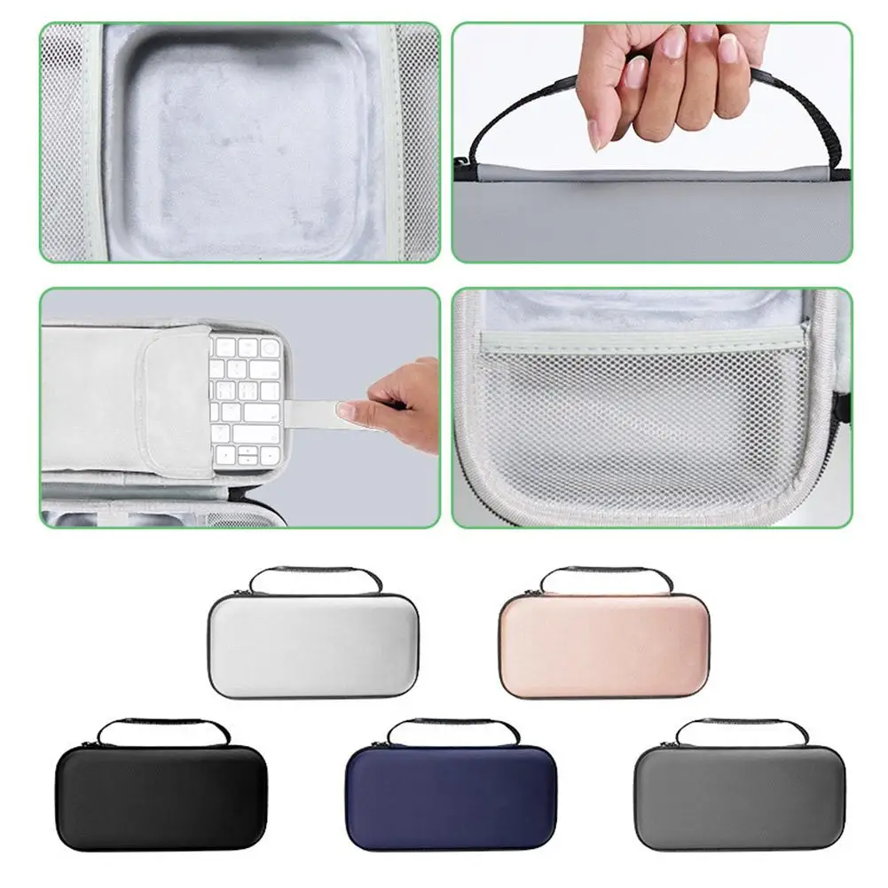 Tragetasche für Apple Mac Mini M4 M4 Pro Hartschalen-Reisetasche für Apple Mac Mini M4/M4 Pro Magic Keyboard/Maus Organiz E6E6