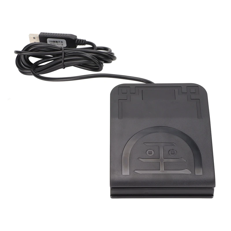

Foot Switch USB Foot Switch Pedal High Sensitivity Multifunctional Ergonomic Pedal Single Foot Switch Pedal For Games
