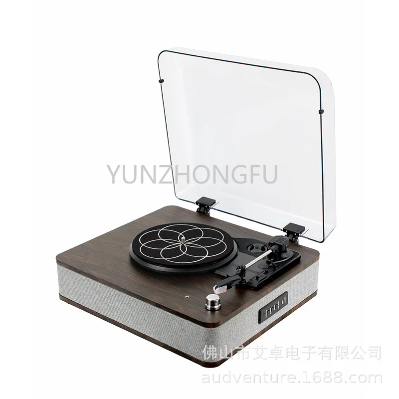 Retro Vinyl Record Player Comes with Bluetooth Usb Audio Home Party Phonograph Vinyl Record Player