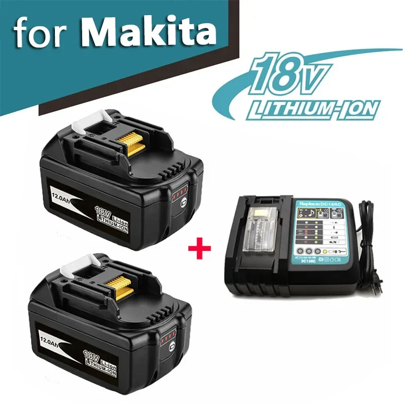 

100% NEW Makita 6Ah for Makita 18V Battery BL1860,BL1830B ,BL1850B ,BL1850, BL1840 , BL1815 Replacement Lithium Battery