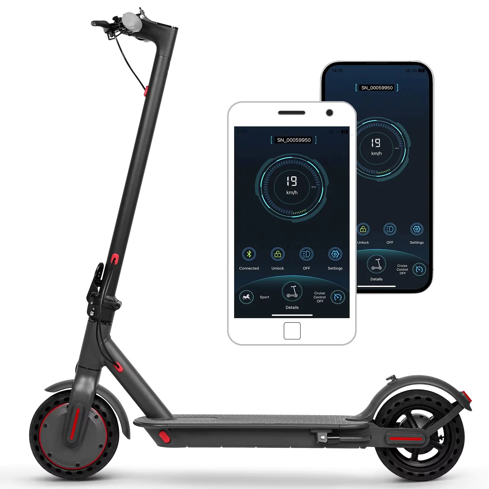 Nieuwe 2026 AOVOPRO LPTX01/S80PRO Elektrische Scooter voor Volwassenen, Hoge Prestaties, 25/35KM Bereik, 8,5 Inch Dubbele Rem, Opvouwbare Elektrische Scooter