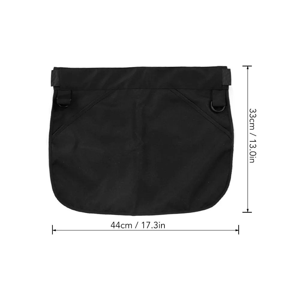 Tas Apron Pinggang Multi Kantong dengan Ritsleting, Sabuk Pinggang Multi Kantong yang Dapat Disesuaikan, Tas Sabuk Utilitas Nylon yang Tahan Lama