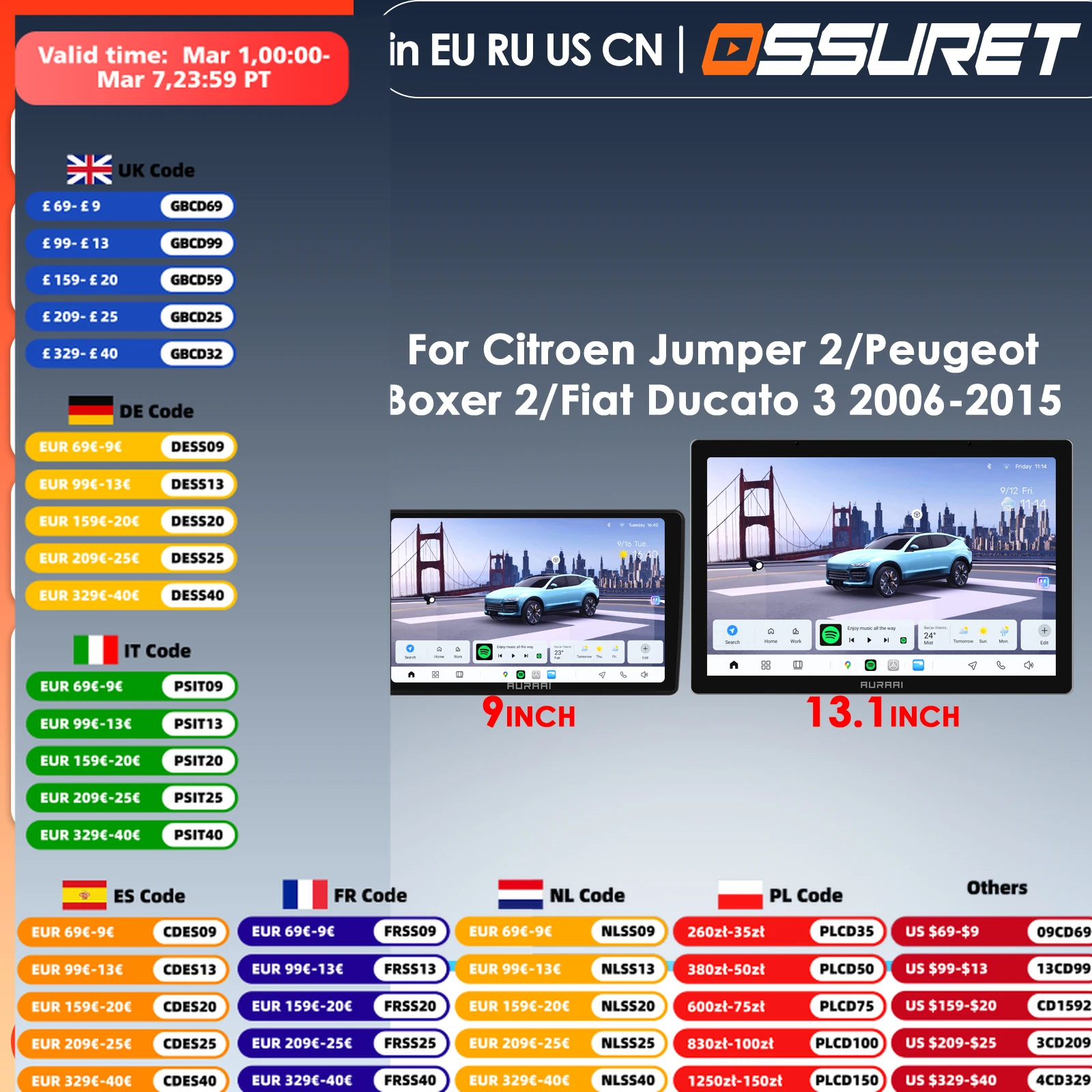 Ossuret 13.1" 7870 …