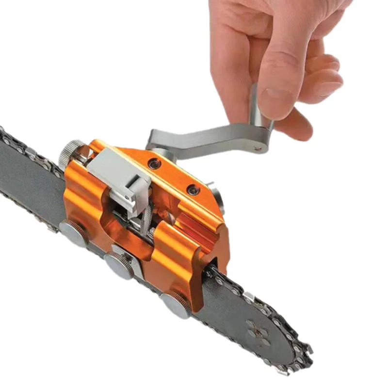 

Hand Crank Chain Sharpener Portable Household Electric Chain Saw Sharpening Tool Sharpening Chain Clip Manual