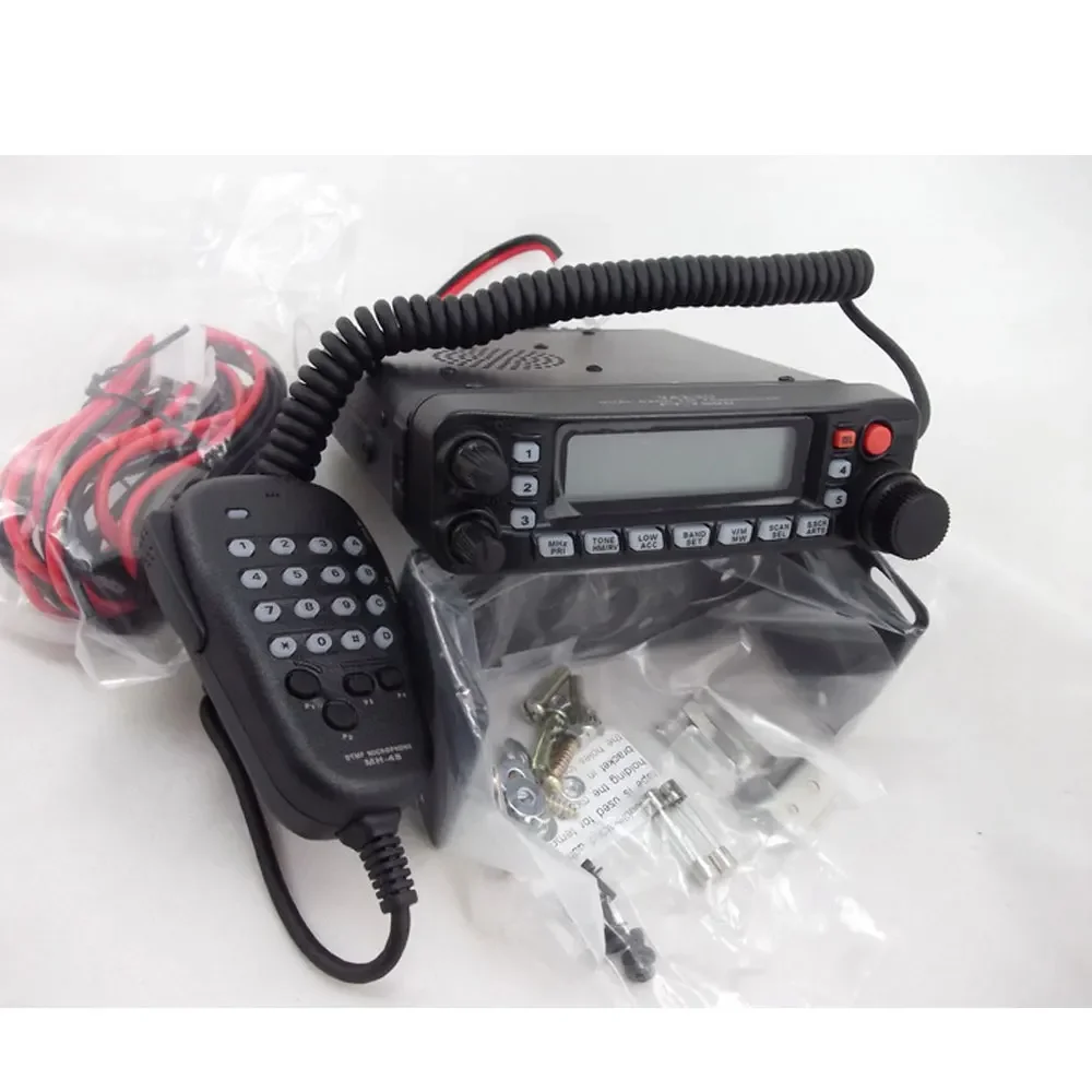 YAESU FT-7900R 50 واط عالية الطاقة المزدوج الفرقة FM جهاز الإرسال والاستقبال 2 متر 70cmMobile راديو الهواة