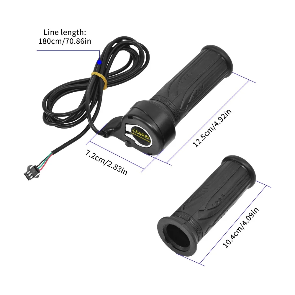 

12V 48V Electric Scooter Throttle Grip Lithium Battery Throttle Grip Electric Scooter Replacement Parts Scooter Accessories