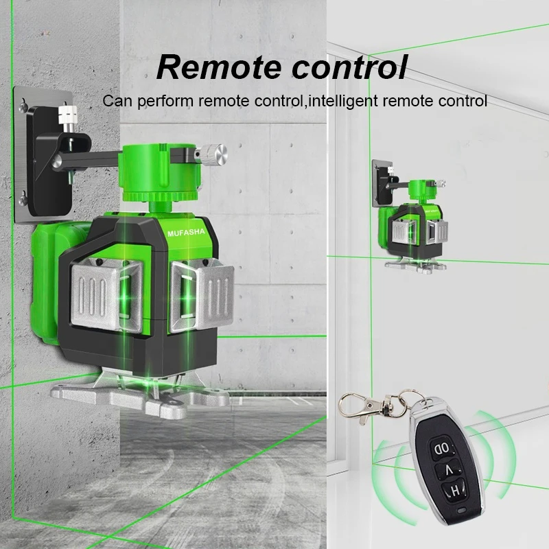 For MUFASHA 904G 12 line 3D automatic self-leveling laser level